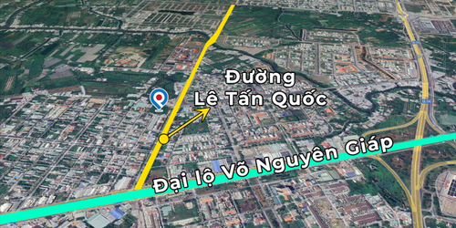 Cặp nền đường vào NAM LONG 3 CẦN THƠ 